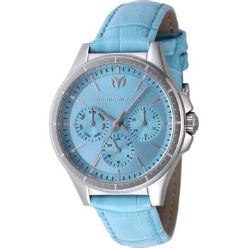 versace new lady light blue dial ladies' watch|V.